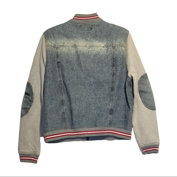Jean & Sweater Jacket East Risen - Picture 2 of 4